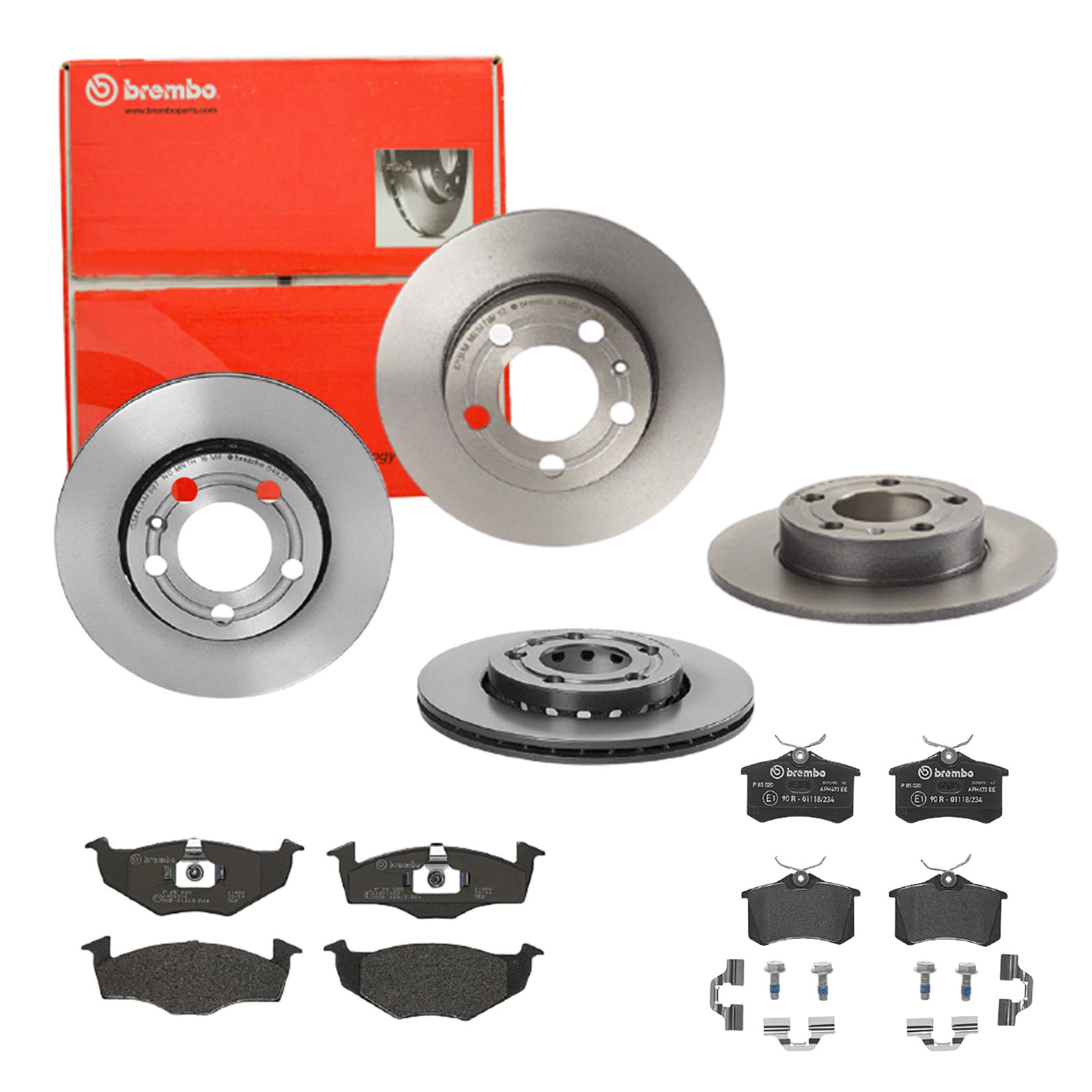 BREMBO Bremsensatz, Scheibenbremse sg00000e66 Vorderachse Innenbelüftet 239mm 9mm für CITROËN PEUGEOT FORD ROEWE (SAIC) LANCIA ZHONGHUA (BRILLIANCE) D