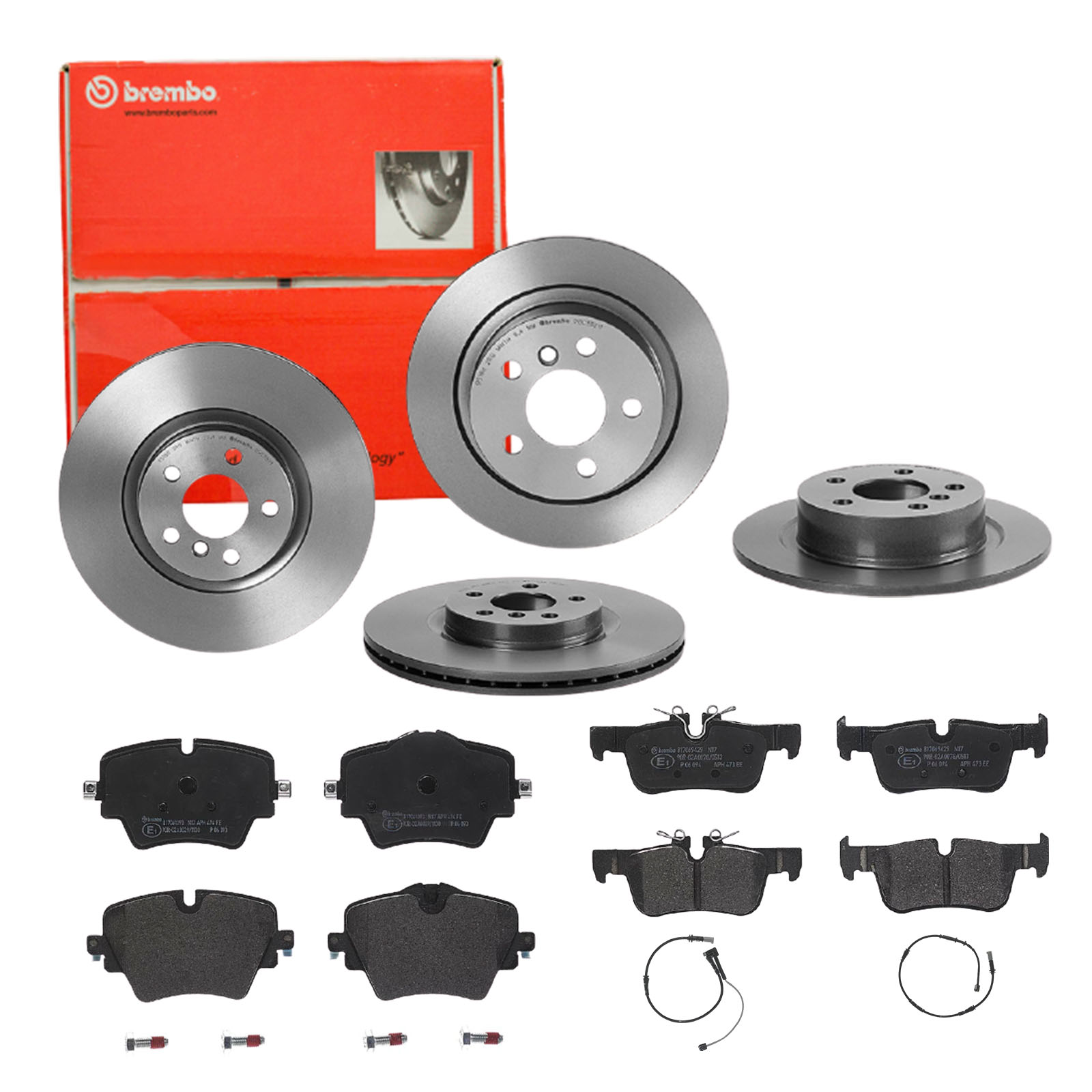 BREMBO Bremsensatz, Scheibenbremse sg00000e6f Hinterachse Voll 330mm 10mm für BMW MINI BMW (BRILLIANCE) TOYOTA