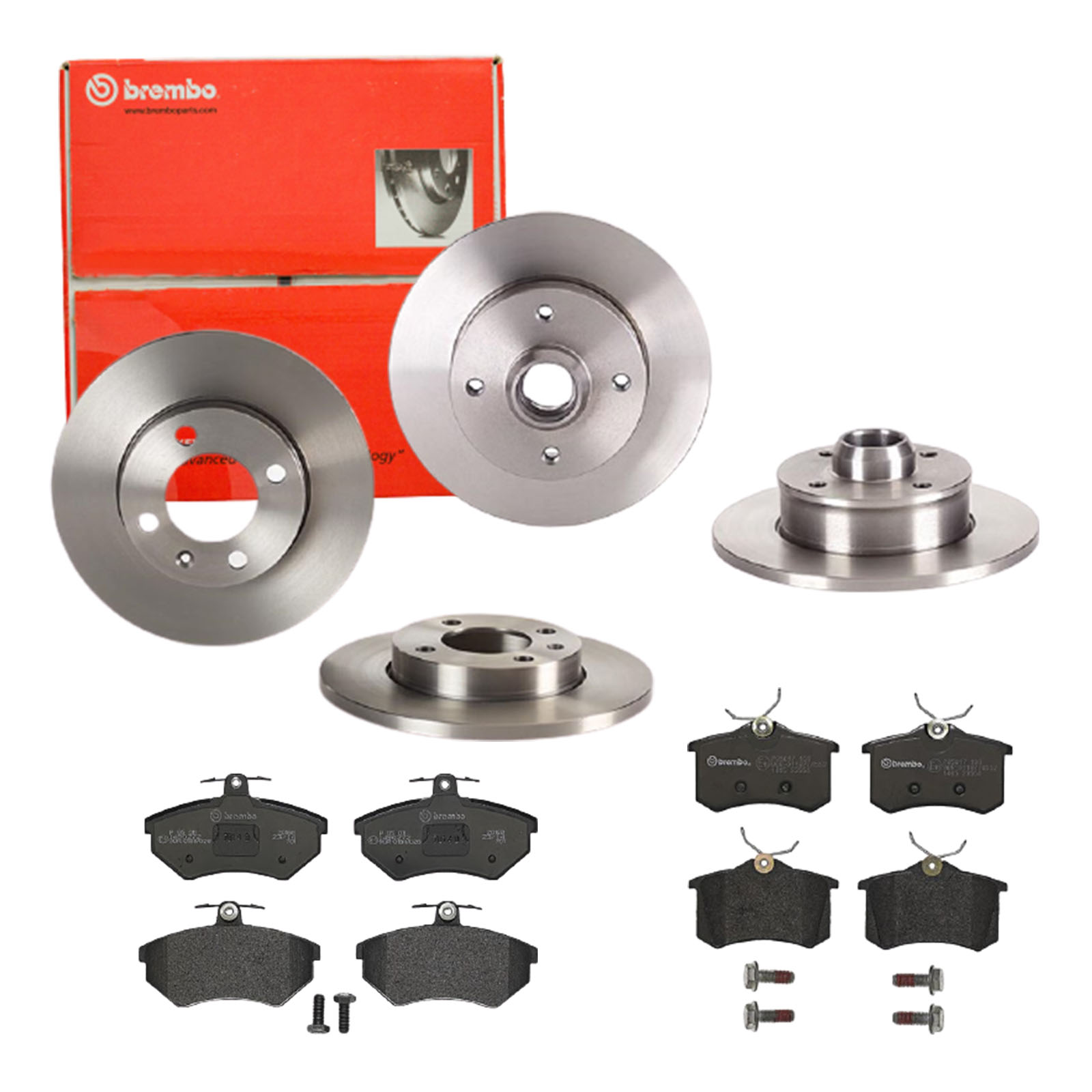 BREMBO Bremsensatz, Scheibenbremse sg00000e6l Hinterachse Voll 239mm 10mm für PEUGEOT MG (SAIC) ROEWE (SAIC) AUDI VW SEAT CITROËN SKODA CHERY VW (FAW)