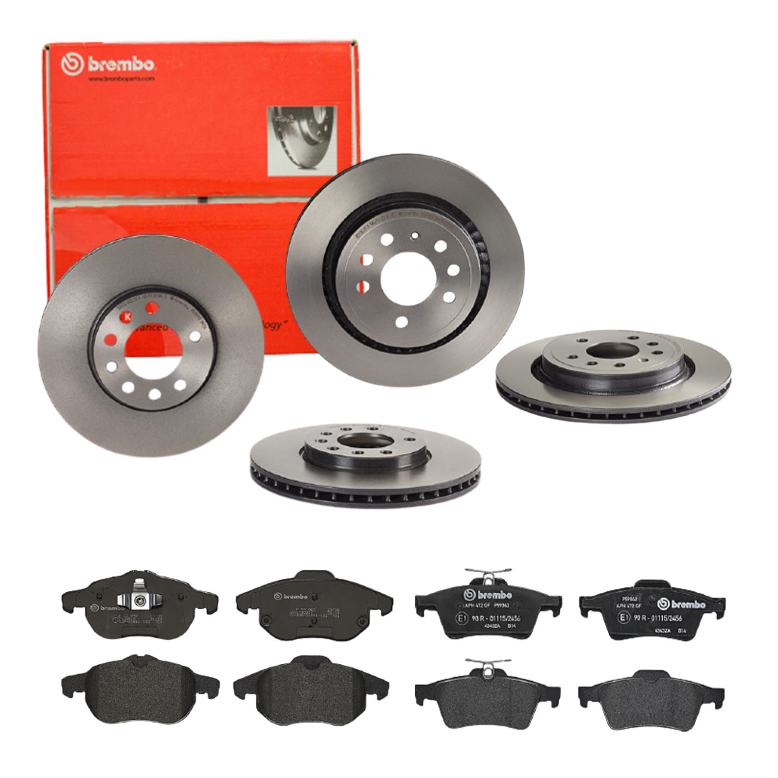 BREMBO Bremsensatz, Scheibenbremse sg00000e88 Hinterachse Innenbelüftet 285mm 25mm für CITROËN OPEL FORD VOLVO SAAB PONTIAC FIAT VAUXHALL GENERAL MOTO