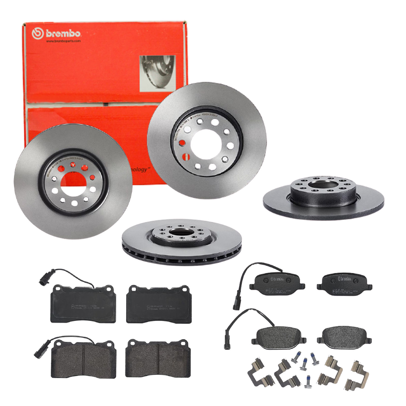 BREMBO Bremsensatz, Scheibenbremse sg00000e8f Hinterachse Voll 330mm 12mm für ALFA ROMEO JEEP FIAT JEEP (GAC FCA)