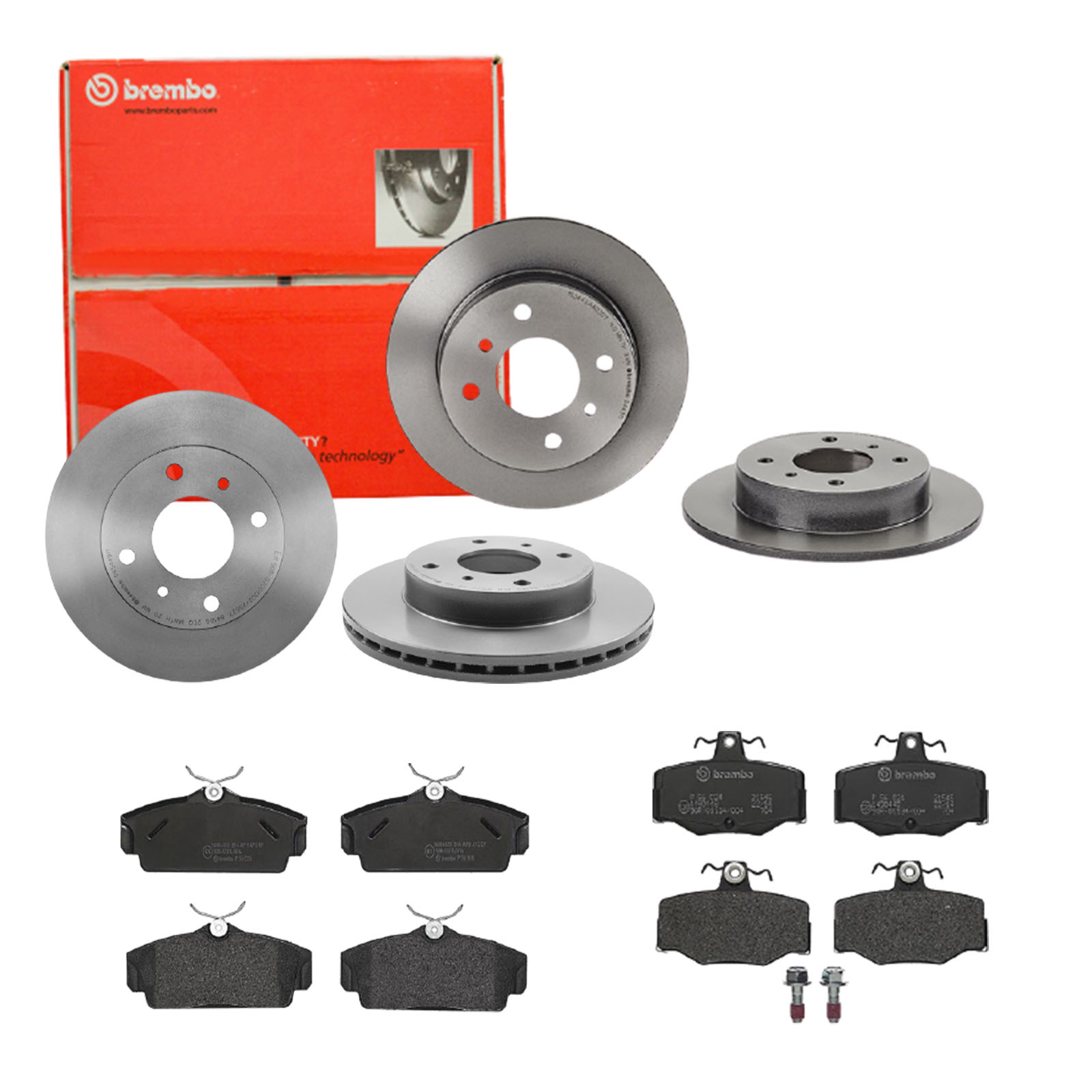 BREMBO Bremsensatz, Scheibenbremse sg00000e8n Hinterachse Innenbelüftet 258mm 22mm für NISSAN