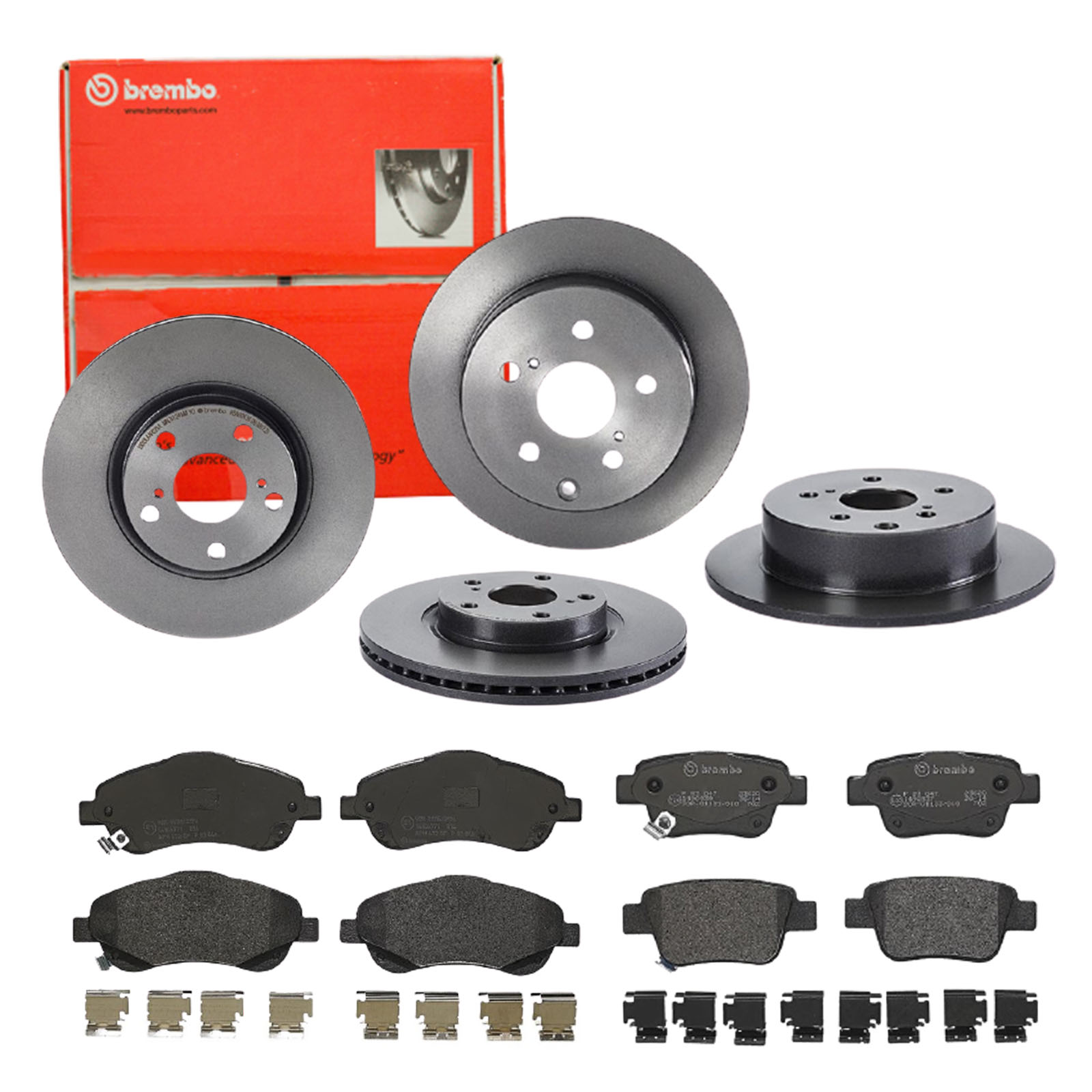 BREMBO Bremsensatz, Scheibenbremse sg00000e8o Hinterachse Innenbelüftet 295mm 10mm für TOYOTA