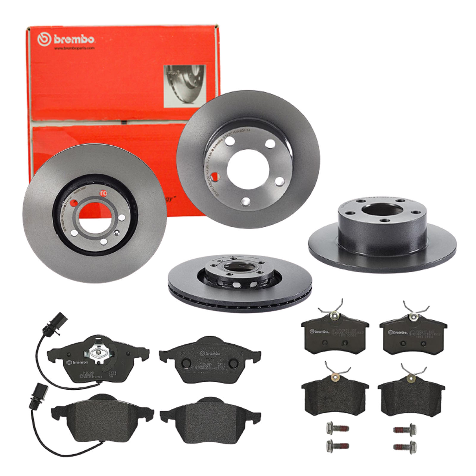 BREMBO Bremsensatz, Scheibenbremse sg00000e8z Vorderachse Innenbelüftet 245mm 25mm für PEUGEOT MG (SAIC) ROEWE (SAIC) SKODA CITROËN SEAT VW AUDI AUDI