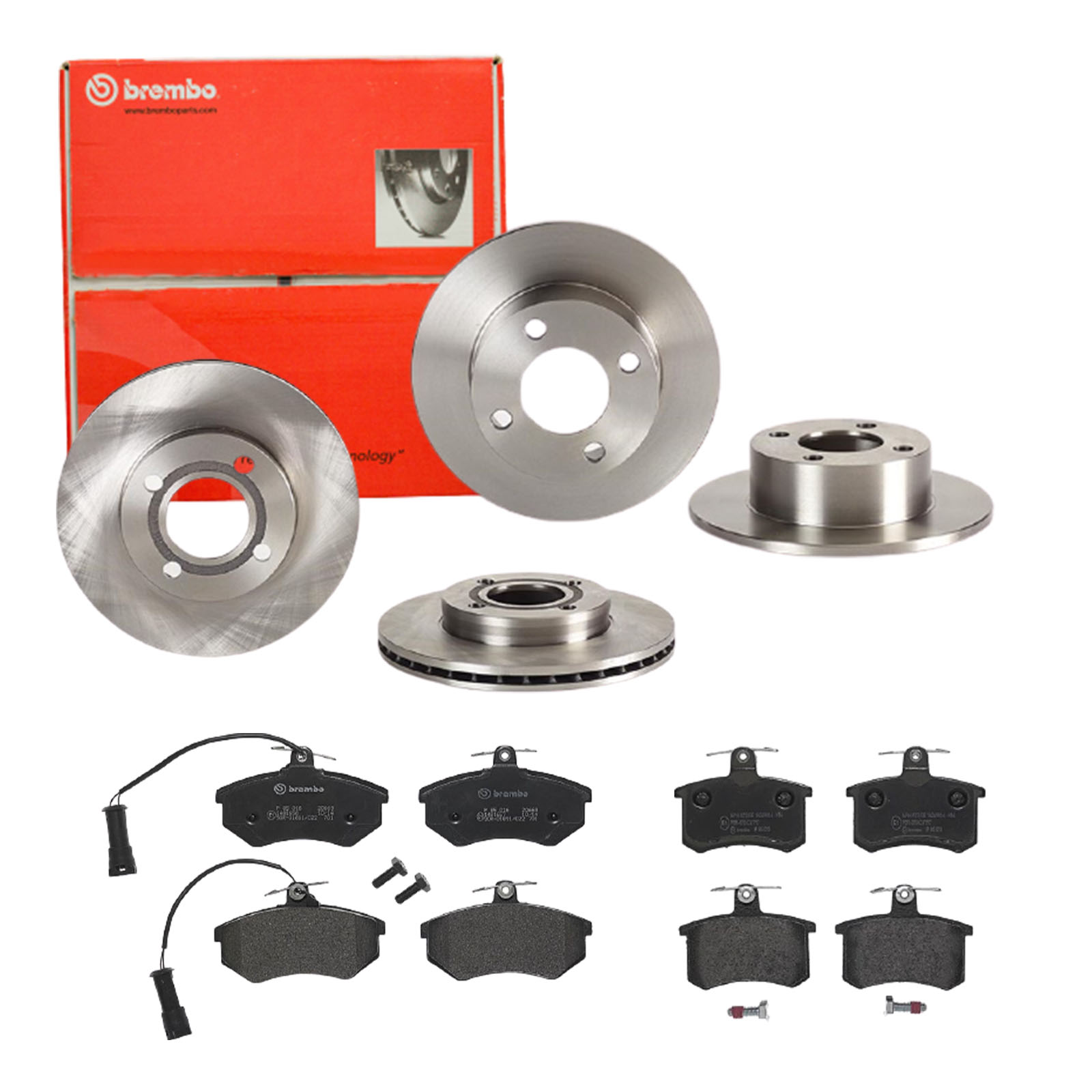 BREMBO Bremsensatz, Scheibenbremse sg00000e93 Hinterachse Innenbelüftet 245mm 22mm für LANCIA FIAT ALFA ROMEO ZHONGHUA (BRILLIANCE) SKODA SEAT AUDI VW