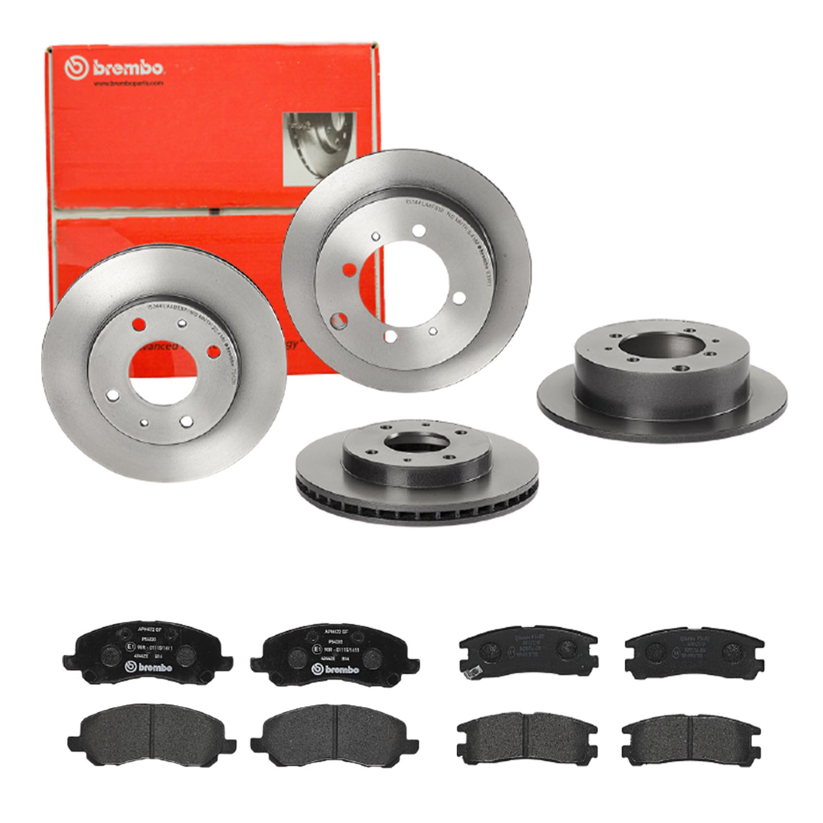 BREMBO Bremsensatz, Scheibenbremse sg00000ea0 Vorderachse Innenbelüftet 256mm 24mm für CHRYSLER BAIC WEIWANG MITSUBISHI PEUGEOT CITROËN HYUNDAI PROTON