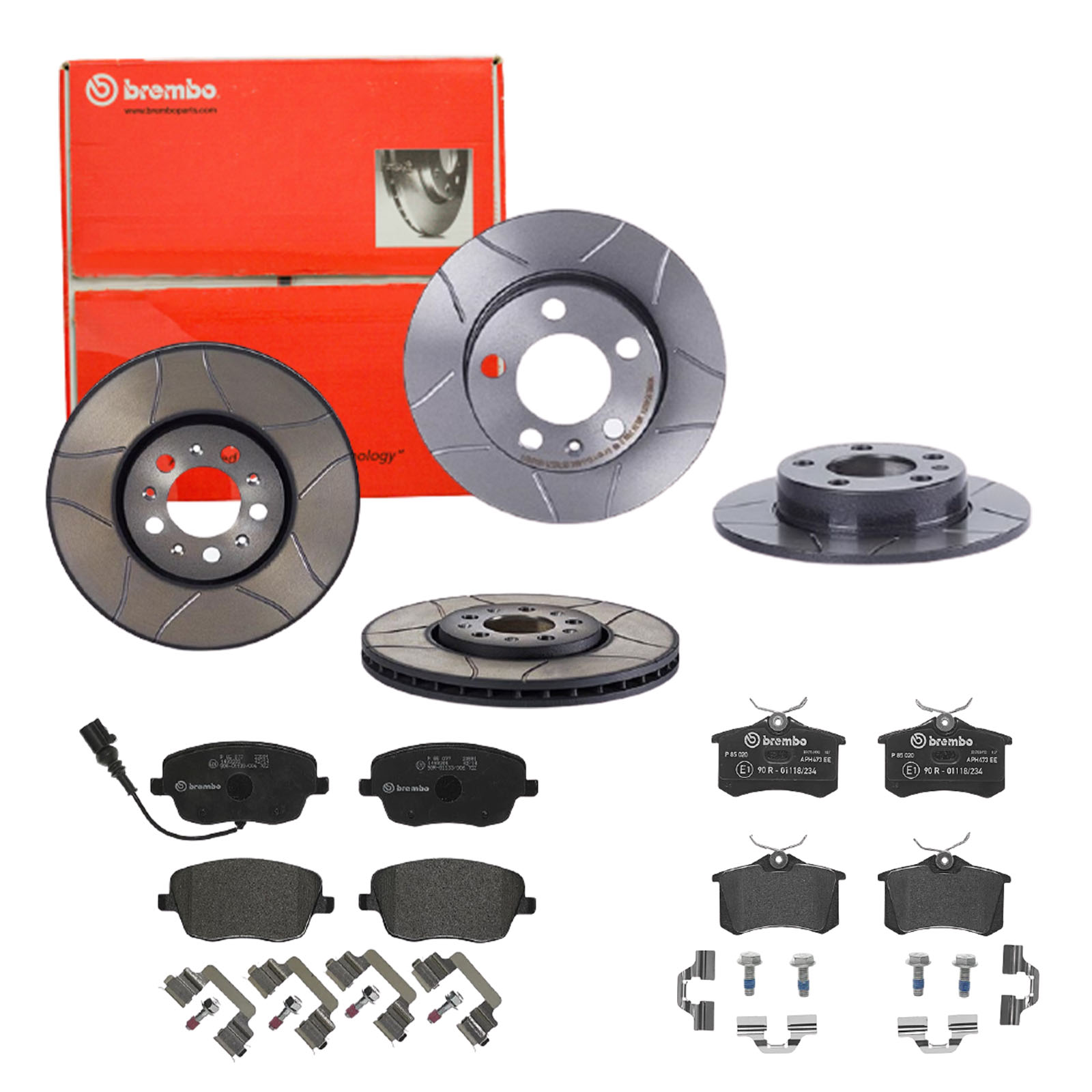 BREMBO Bremsensatz, Scheibenbremse sg00000ead Hinterachse Innenbelüftet 230mm 9mm für CITROËN PEUGEOT FORD MG (SAIC) ROEWE (SAIC) LANCIA ZHONGHUA (BRI