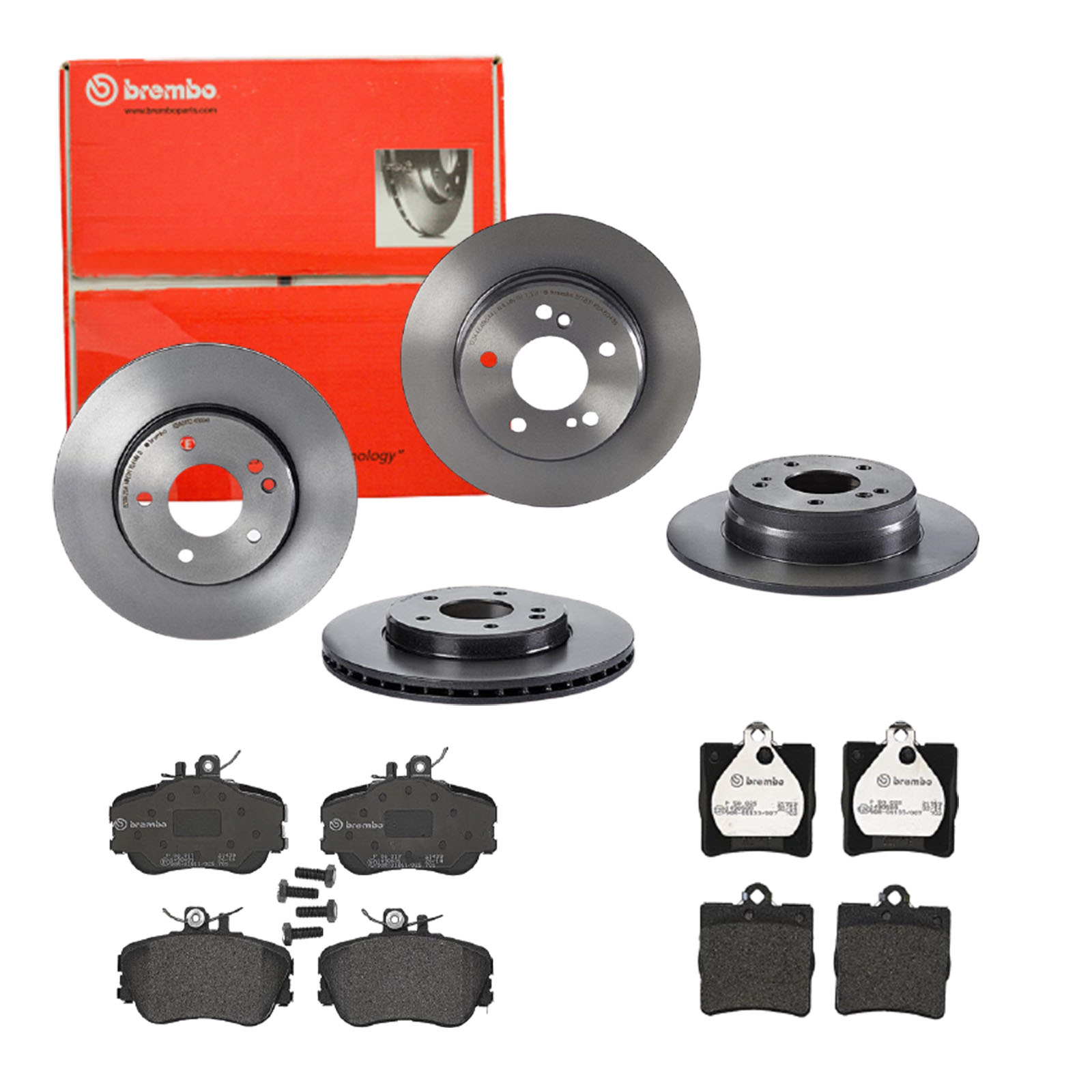 BREMBO Bremsensatz, Scheibenbremse sg00000eai Hinterachse Innenbelüftet 278mm 9mm für MERCEDES-BENZ CHRYSLER