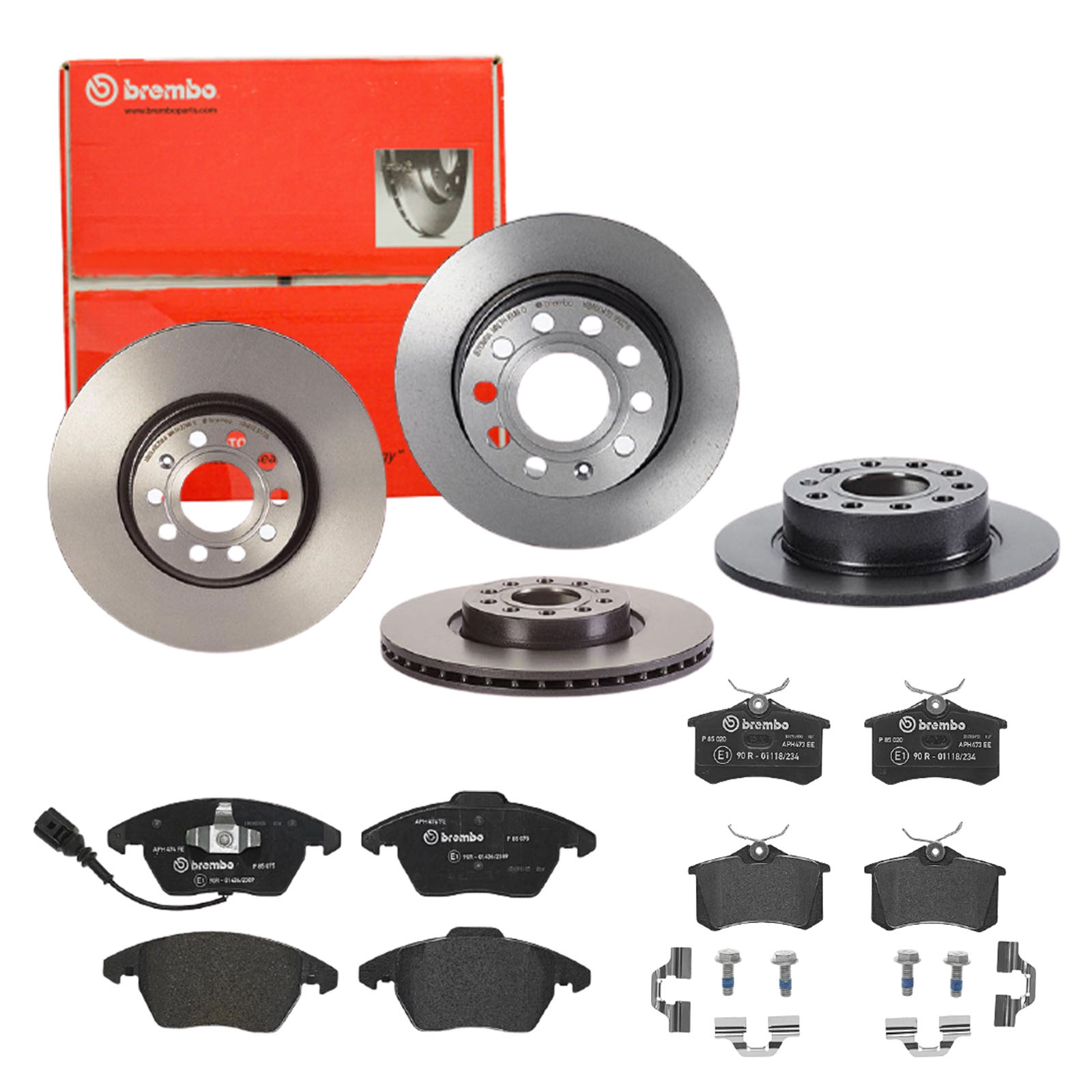 BREMBO Bremsensatz, Scheibenbremse sg00000eam Hinterachse Voll 312mm 10mm für PEUGEOT CITROËN FORD MG (SAIC) ROEWE (SAIC) FIAT ZHONGHUA (BRILLIANCE) V