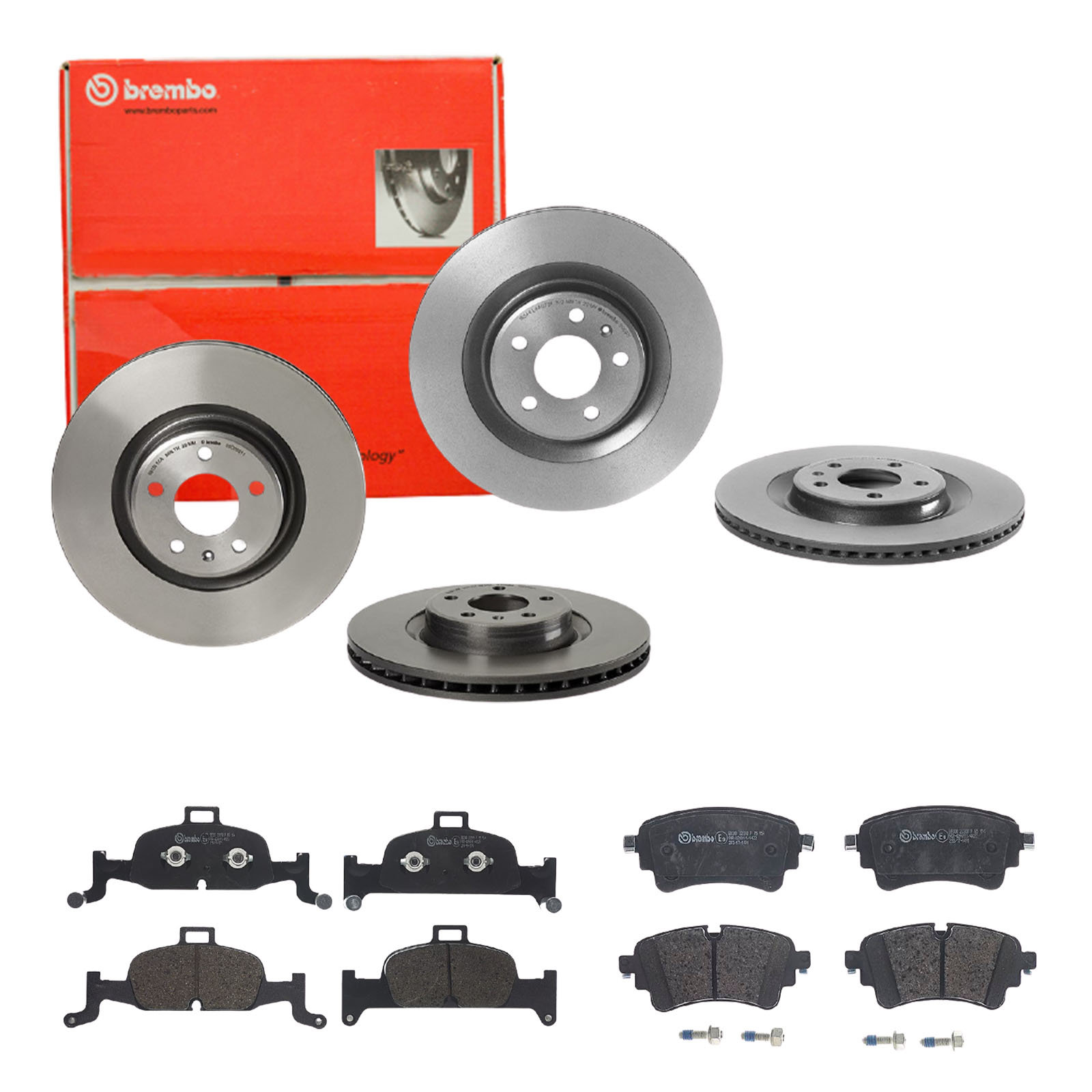 BREMBO Bremsensatz, Scheibenbremse sg00000eax Vorderachse Innenbelüftet 338mm 30mm für SKODA AUDI (FAW) AUDI VW SEAT PORSCHE
