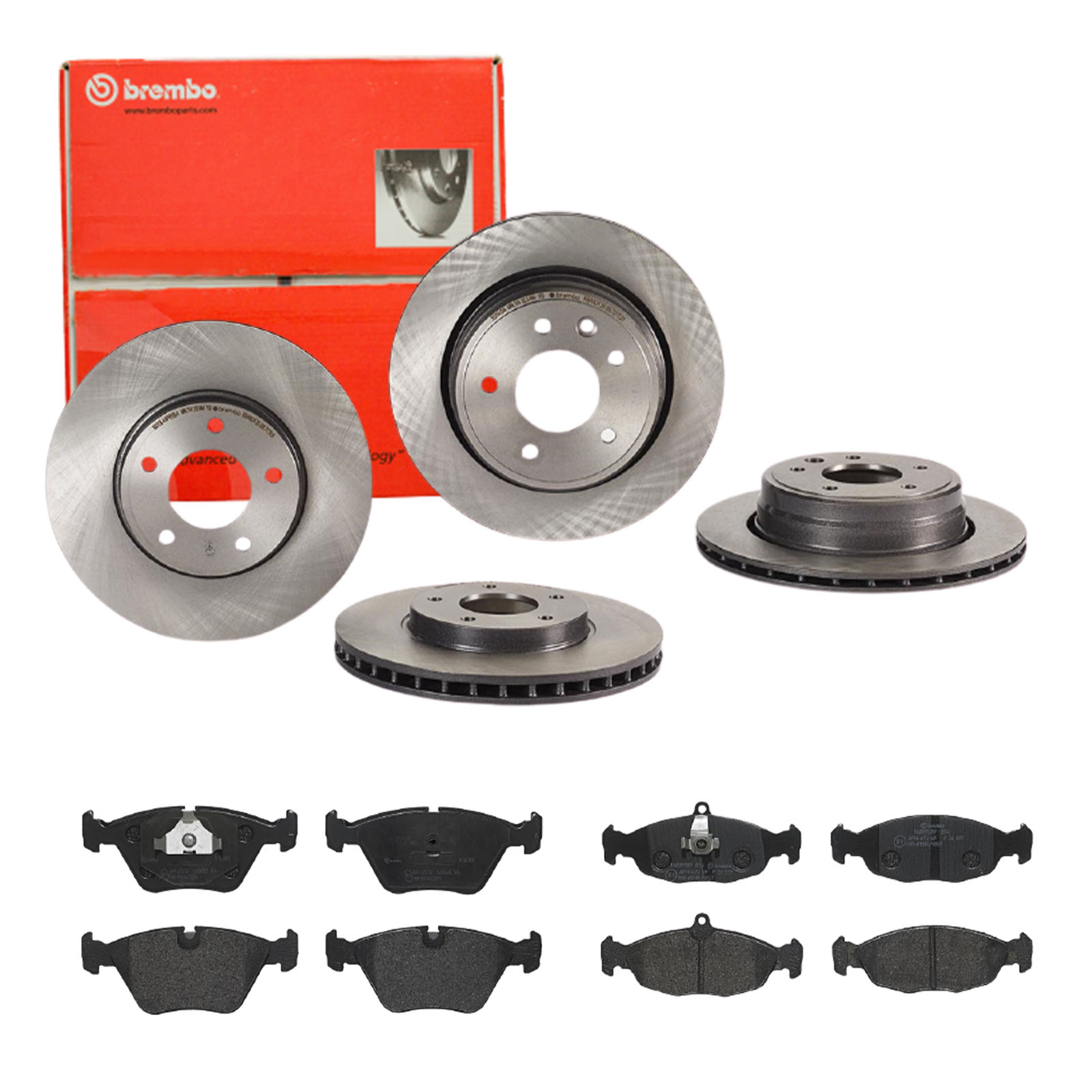 BREMBO Bremsensatz, Scheibenbremse sg00000eb5 Hinterachse Innenbelüftet 305mm 20mm für JAGUAR