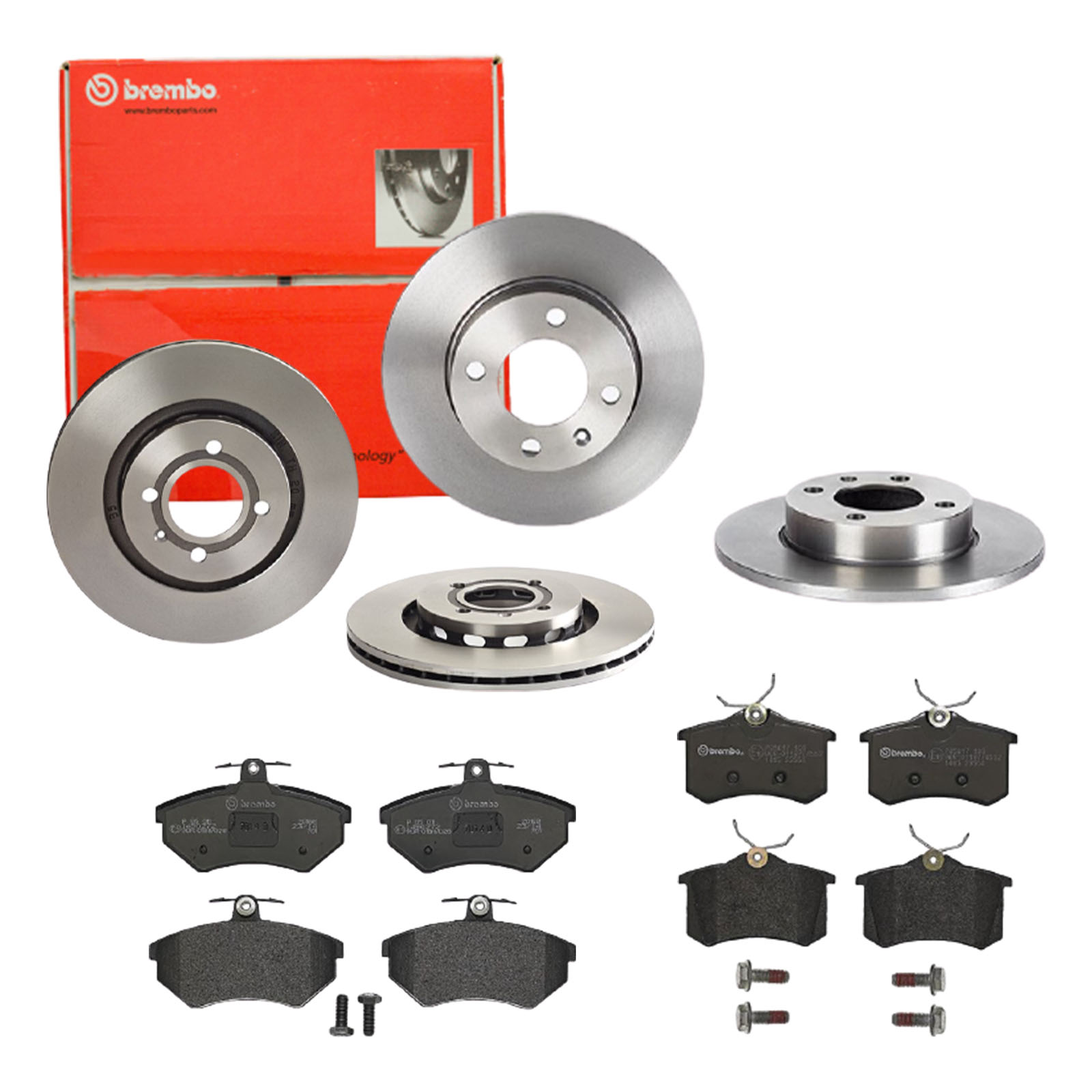 BREMBO Bremsensatz, Scheibenbremse sg00000eb8 Vorderachse Voll 280mm 10mm für PEUGEOT ROEWE (SAIC) VW SEAT CITROËN SKODA CHERY AUDI NISSAN VW (FAW) EU