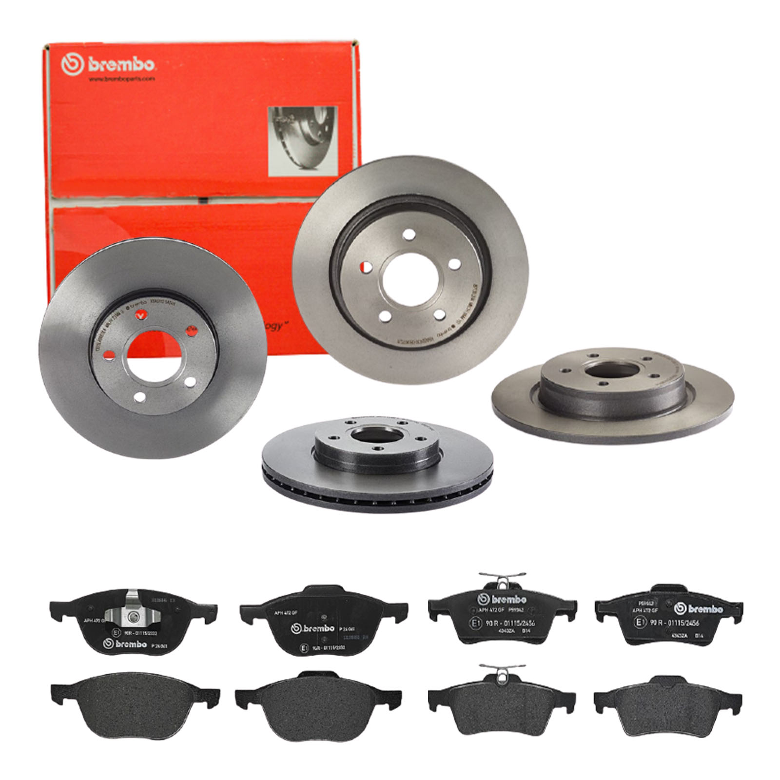 BREMBO Bremsensatz, Scheibenbremse sg00000eby Vorderachse Innenbelüftet 278mm 25mm für VOLVO CITROËN FORD FORD (CHANGAN) OPEL GENERAL MOTORS PONTIAC S