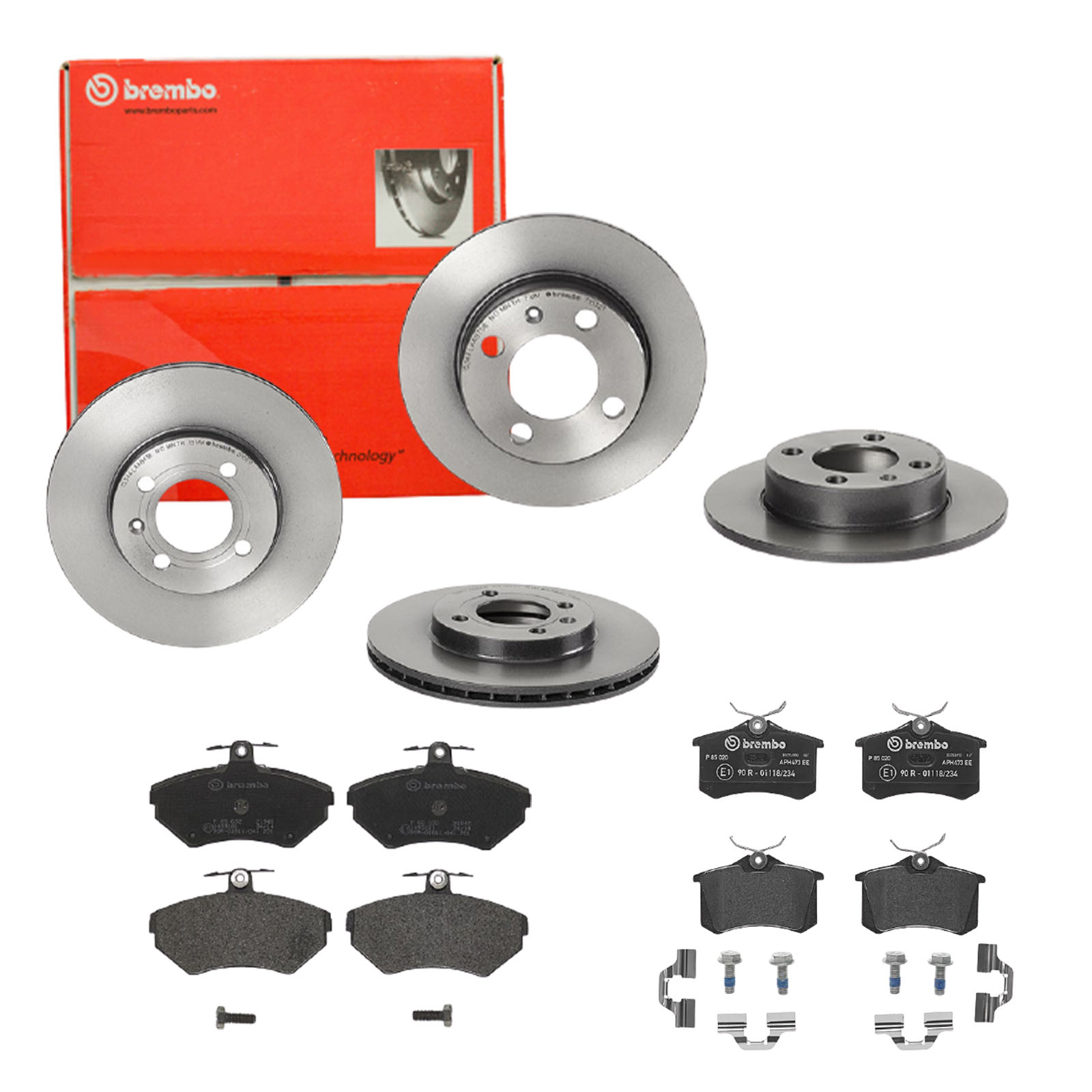 BREMBO Bremsensatz, Scheibenbremse sg00000ec4 Vorderachse Innenbelüftet 256mm 20mm für CITROËN PEUGEOT FORD MG (SAIC) ROEWE (SAIC) LANCIA ZHONGHUA (BR