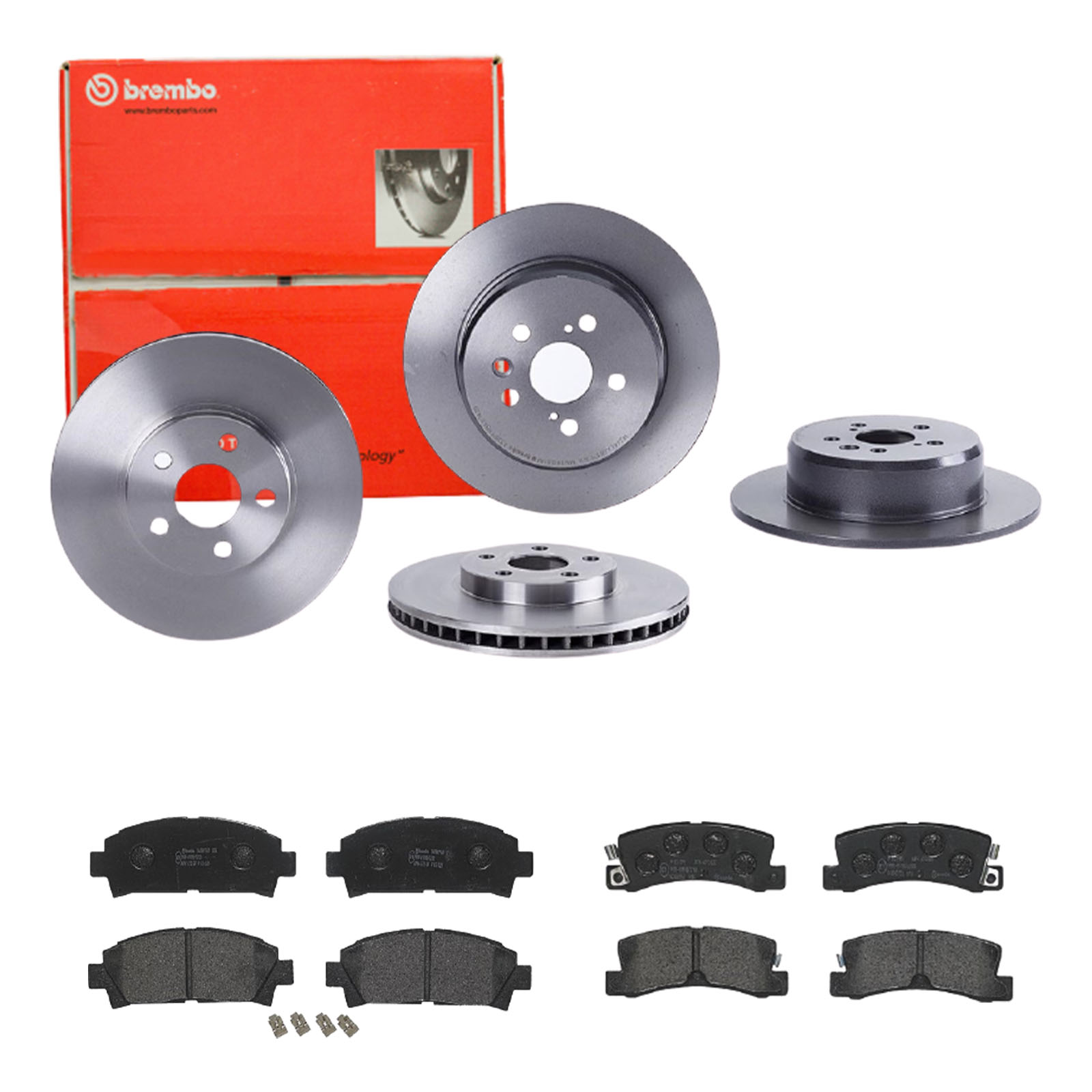 BREMBO Bremsensatz, Scheibenbremse sg00000ecb Vorderachse Voll 275mm 28mm für TOYOTA LEXUS NISSAN