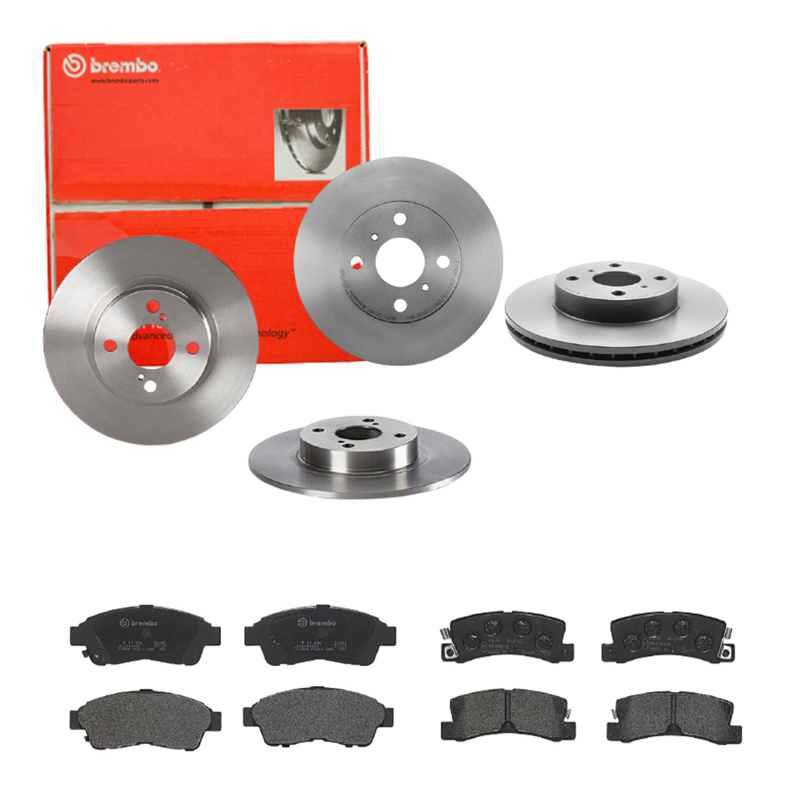 BREMBO Bremsensatz, Scheibenbremse sg00000eck Hinterachse Voll 255mm 9mm für CHEVROLET GENERAL MOTORS TOYOTA LEXUS NISSAN GREAT WALL