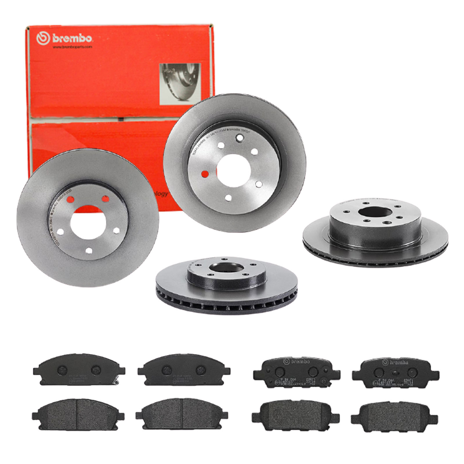 BREMBO Bremsensatz, Scheibenbremse sg00000edc Hinterachse Innenbelüftet 292mm 16mm für FENGSHEN ISUZU NISSAN HONDA NISSAN (DFAC) SUZUKI INFINITI RENAU