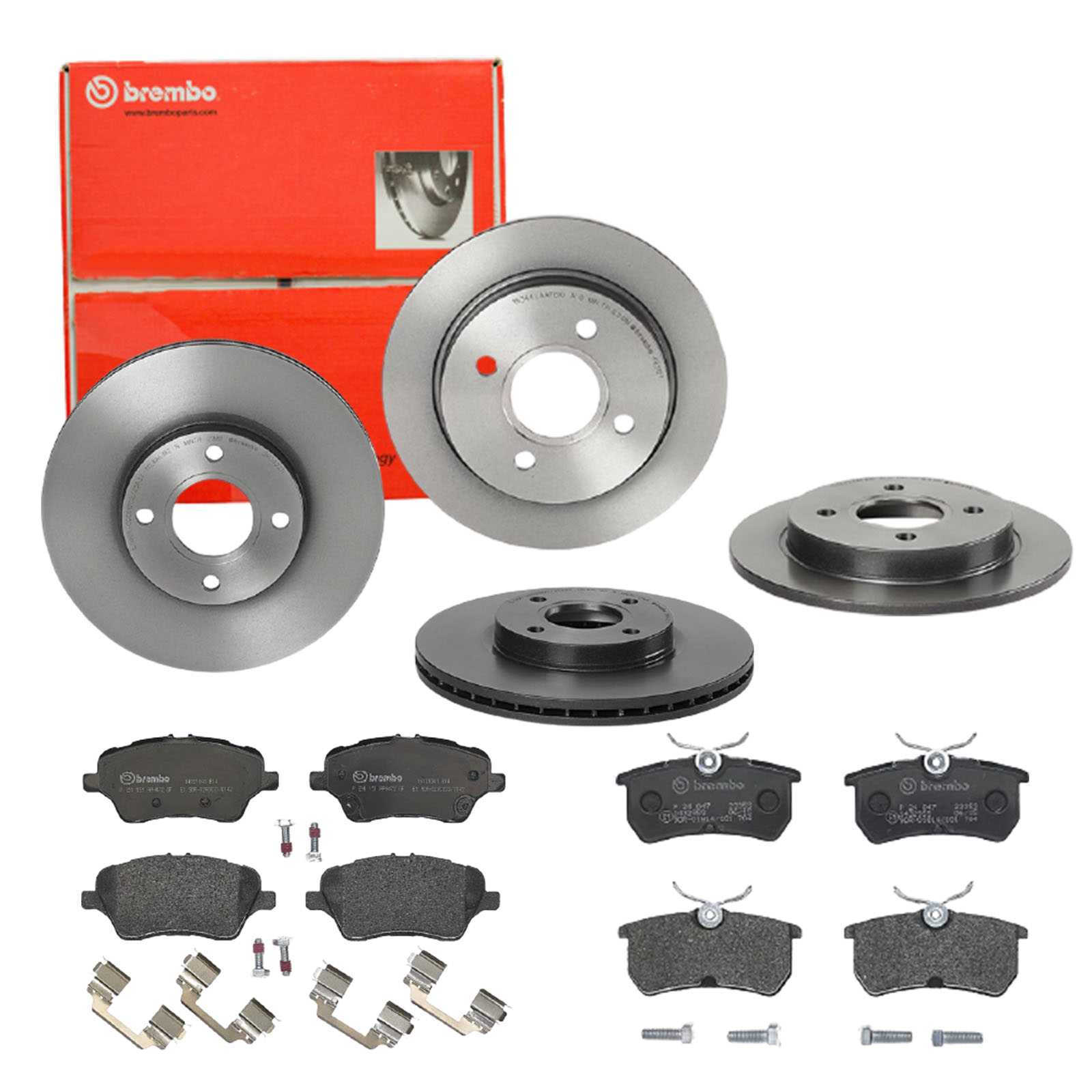 BREMBO Bremsensatz, Scheibenbremse sg00000edt Hinterachse Innenbelüftet 278mm 23mm für FORD FORD USA