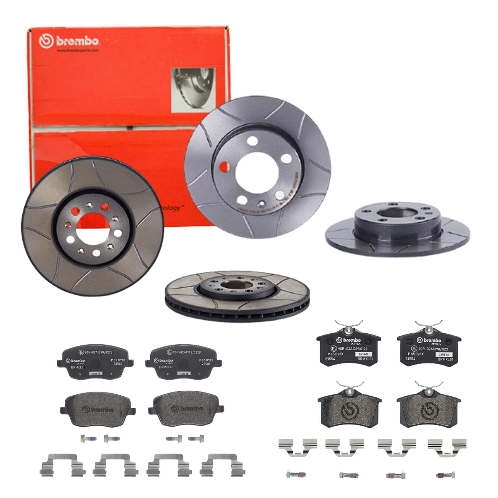 BREMBO Bremsensatz, Scheibenbremse sg00000edu Hinterachse Innenbelüftet 230mm 9mm für PEUGEOT CITROËN FORD ROEWE (SAIC) FIAT ZHONGHUA (BRILLIANCE) DS
