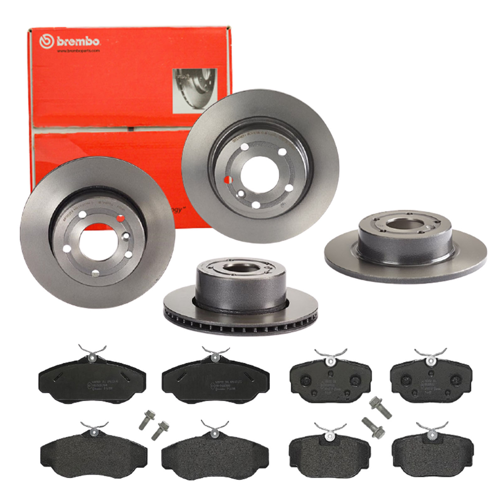 BREMBO Bremsensatz, Scheibenbremse sg00000eep Hinterachse Voll 297mm 12mm für LAND ROVER ROVER