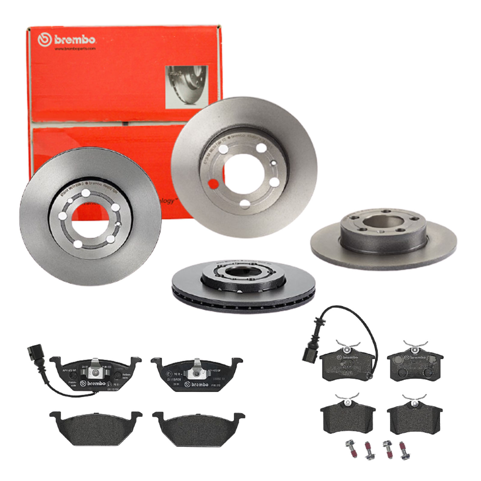 BREMBO Bremsensatz, Scheibenbremse sg00000eeu Vorderachse Voll 256mm 22mm für ROEWE (SAIC) VW AUDI VW (SVW) SKODA SEAT VW (FAW) SKODA (SVW)