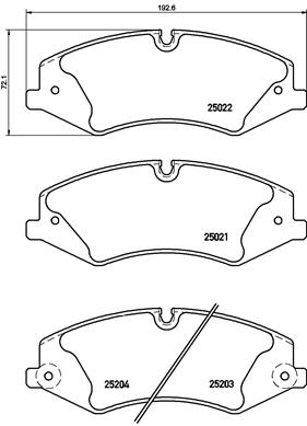 BREMBO ijdtidgoj0 Vorderachse Innenbelüftet 360mm 30mm für LAND ROVER