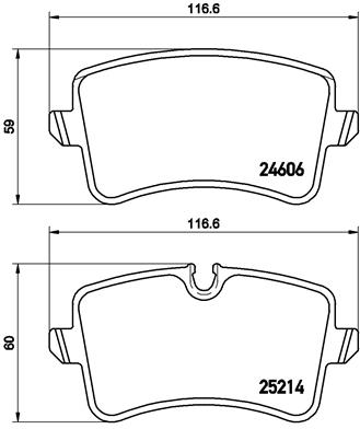 BREMBO Bremsensatz, Scheibenbremse ijdtidi9d6 Hinterachse Innenbelüftet 356mm 22mm für AUDI SKODA PORSCHE