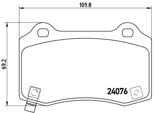 BREMBO Bremsensatz, Scheibenbremse ijdtidkip4 Hinterachse Innenbelüftet 350mm 28mm für CADILLAC CHEVROLET JEEP CHRYSLER DODGE