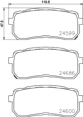 BREMBO Bremsensatz, Scheibenbremse ijzjsg5md6 Hinterachse Innenbelüftet 315mm 18mm für KIA HYUNDAI
