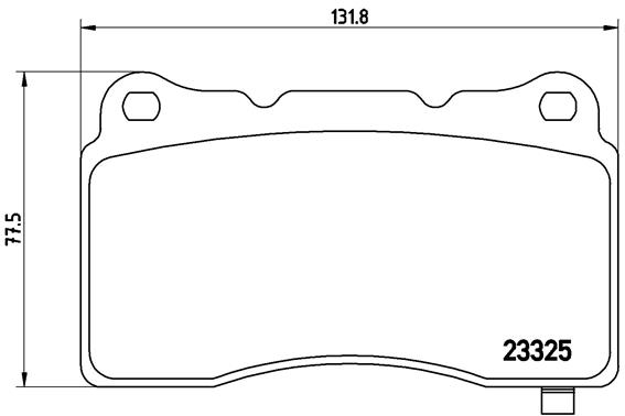 BREMBO Bremsensatz, Scheibenbremse ijzjsg63d8 Vorderachse Innenbelüftet 355mm 32mm für TESLA CADILLAC FORD USA CHRYSLER