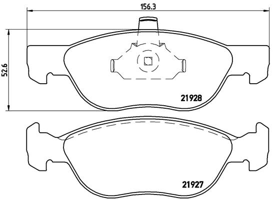BREMBO Bremsensatz, Scheibenbremse ijzjsgfe50 Vorderachse Innenbelüftet 257mm 20mm für FIAT ALFA ROMEO LANCIA FIAT (NANJING)