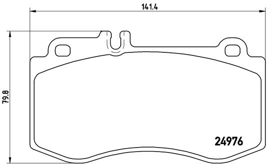 BREMBO Bremsensatz, Scheibenbremse ijzjsgff78 Vorderachse Gelocht/innenbel. 344mm 32mm für MERCEDES-BENZ