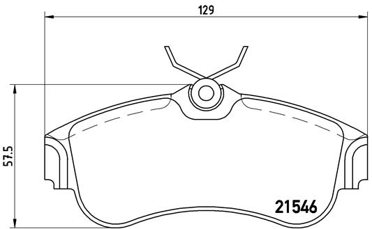 BREMBO Bremsensatz, Scheibenbremse ijzjsgfvy1 Vorderachse Innenbelüftet 257mm 22mm für NISSAN