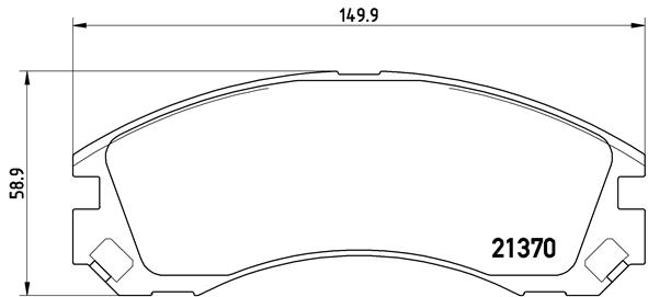 BREMBO ijzjsgg4q7 Vorderachse Innenbelüftet 276mm 24mm für CITROËN PEUGEOT MITSUBISHI