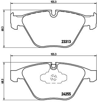 BREMBO ijzjsgg8r2 Vorderachse Innenbelüftet 300mm 24mm für BMW BMW (BRILLIANCE)