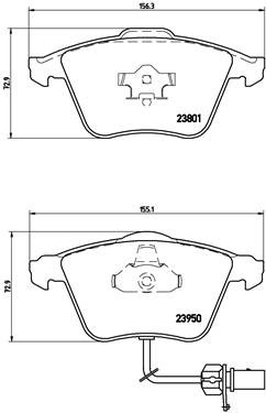 BREMBO Bremsensatz, Scheibenbremse ijzjsgg9x4 Vorderachse Innenbelüftet 321mm 30mm für SEAT VW AUDI