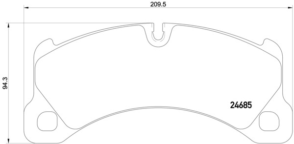 BREMBO Bremsensatz, Scheibenbremse ijzjsggaz2 Vorderachse Innenbelüftet 350mm 34mm für PORSCHE VW AUDI