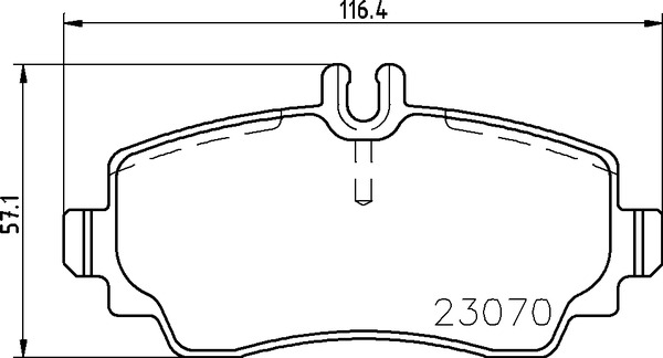 BREMBO Bremsensatz, Scheibenbremse ijzjsggb58 Vorderachse Innenbelüftet 270mm 22mm für MERCEDES-BENZ