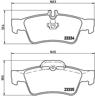 BREMBO Bremsensatz, Scheibenbremse ijzjsggdw7 Hinterachse Innenbelüftet 300mm 22mm für MERCEDES-BENZ