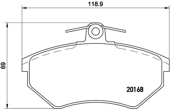 BREMBO Bremsensatz, Scheibenbremse ik3ebyltm9 Vorderachse Innenbelüftet 256mm 20mm für VW (FAW) SKODA VW AUDI SEAT CHERY