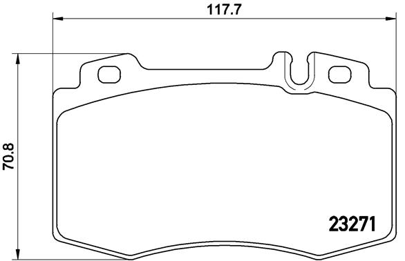 BREMBO Bremsensatz, Scheibenbremse ik3ebylyk8 Vorderachse Innenbelüftet 334mm 32mm für MERCEDES-BENZ
