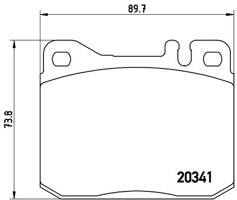 BREMBO Bremsensatz, Scheibenbremse ik3ebym2p6 Vorderachse Innenbelüftet 300mm 27mm für MERCEDES-BENZ