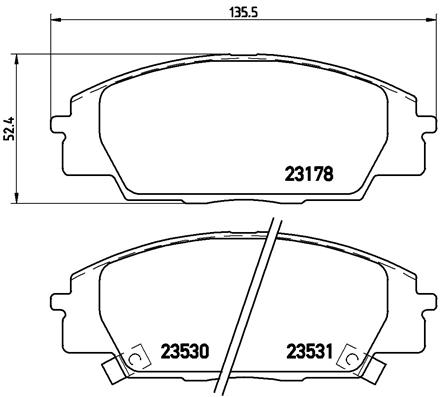 BREMBO Bremsensatz, Scheibenbremse sg000008ky Vorderachse Innenbelüftet 300mm 25mm für ISUZU HONDA ACURA