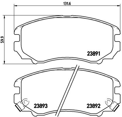 BREMBO Bremsensatz, Scheibenbremse sg000008ma Vorderachse Innenbelüftet 280mm 26mm für CHEVROLET (SGM) FENGON HYUNDAI KIA (DYK) KIA HORKI (DYK) CHANGA