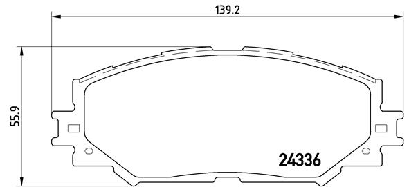 BREMBO Bremsensatz, Scheibenbremse sg000008me Vorderachse Innenbelüftet 275mm 22mm für PONTIAC TOYOTA SUBARU