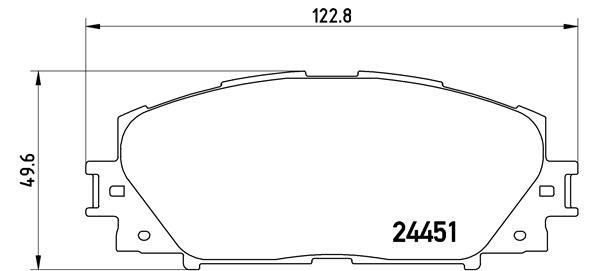 BREMBO Bremsensatz, Scheibenbremse sg00000a1d Vorderachse Innenbelüftet 255mm 25mm für TOYOTA HAVAL