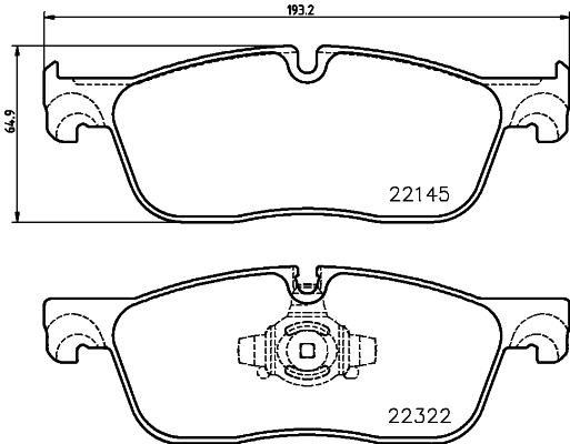 BREMBO Bremsensatz, Scheibenbremse sg00000b5j Vorderachse Innenbelüftet 325mm 30mm für JAGUAR LAND ROVER