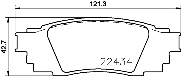 BREMBO Bremsensatz, Scheibenbremse sg00000b64 Hinterachse Voll 281mm 112mm für TOYOTA TOYOTA (GAC) LEXUS TOYOTA (FAW)
