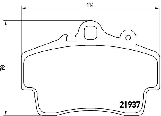 BREMBO Bremsensatz, Scheibenbremse sg00000cit Vorderachse Gelocht/innenbel. 298mm 24mm für PORSCHE