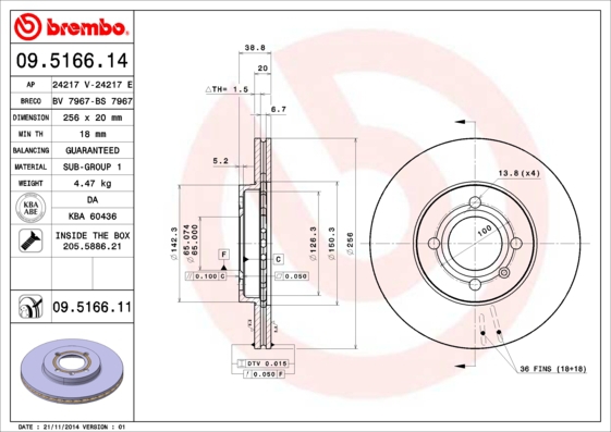 BREMBO Bremsensatz, Scheibenbremse sg00000cjj Vorderachse Innenbelüftet 256mm 20mm für VW (FAW) SKODA VW SEAT
